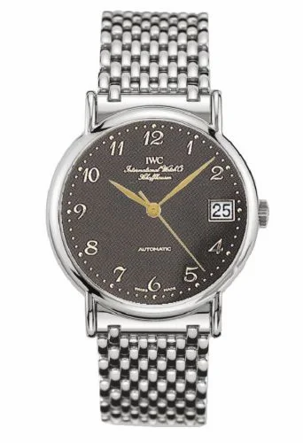 IWC Portofino Automatic Stainless Steel / Black - Breguet / Bracelet IW3513-16 (IW351316)